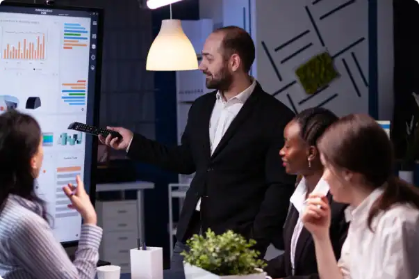 professional meeting for growing business